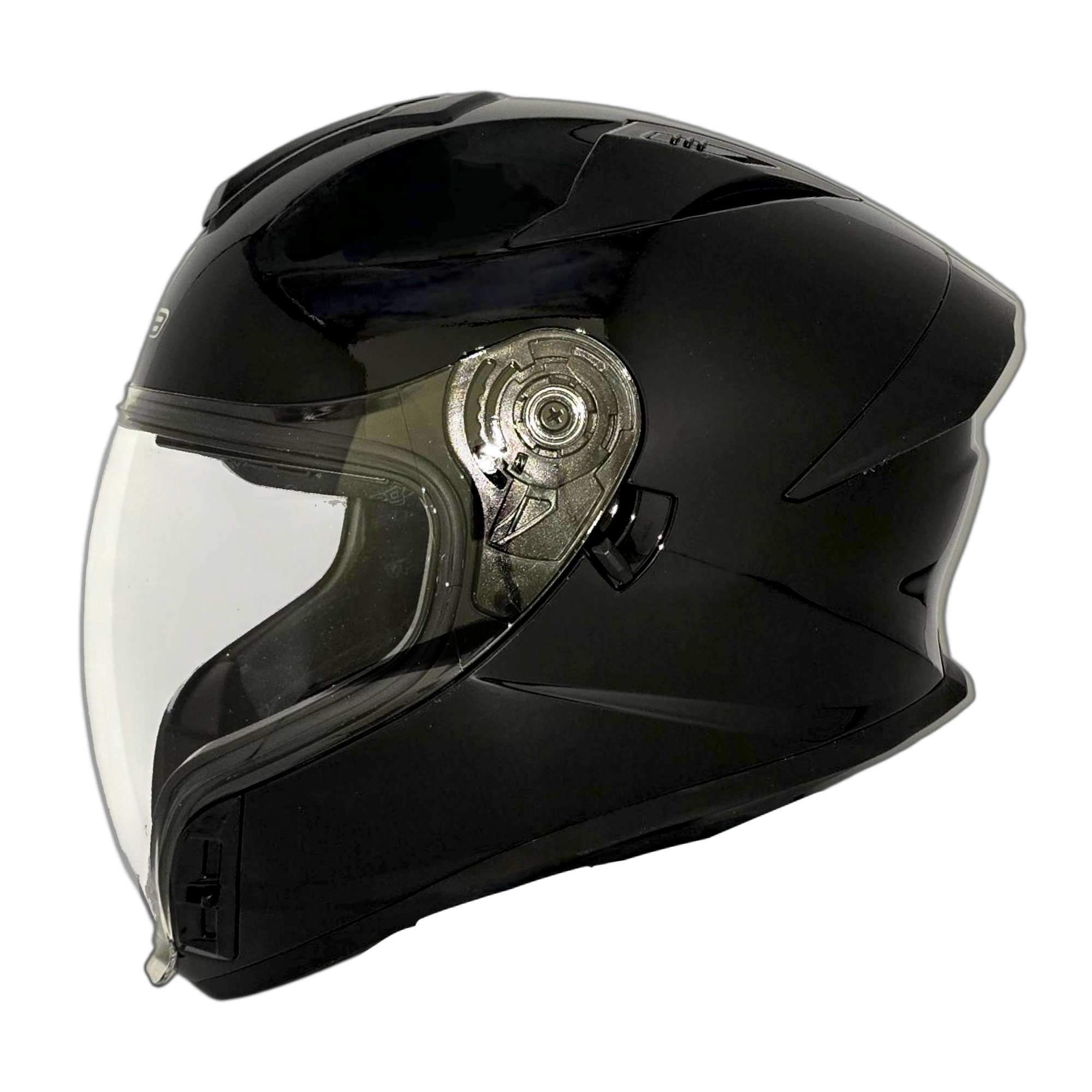 gloss black full face motorcycle helmet Helmet AIR GPX Gloss Black