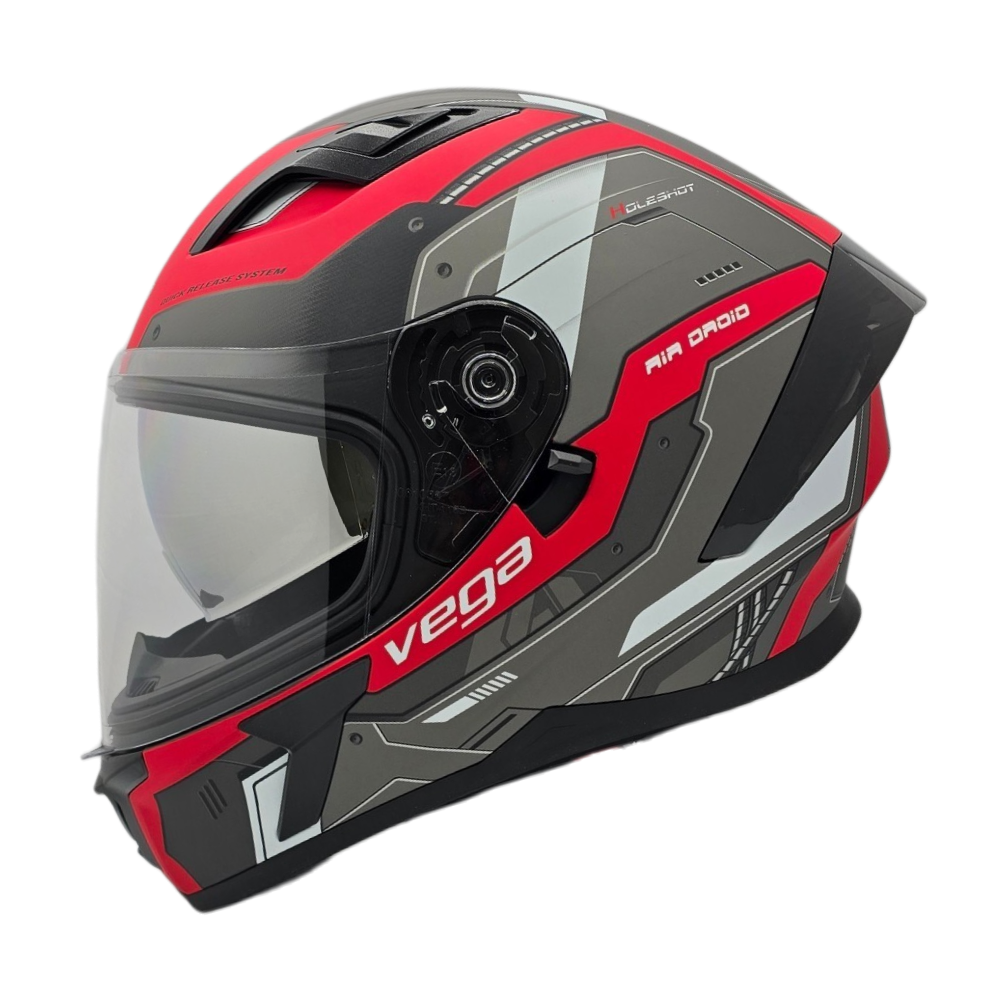 ghibli motorcycle helmet Helmet HOLESHOT Air Droid Red