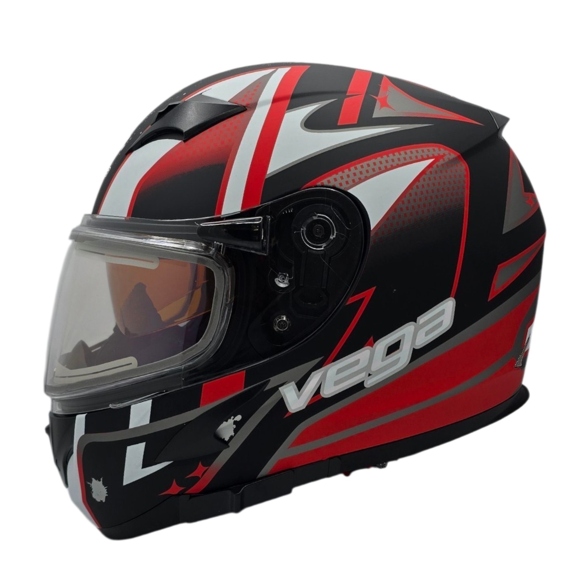 Helmet V-STAR ELECTRIC SNOWMOBILE Evolution Red | VEGA Helmet