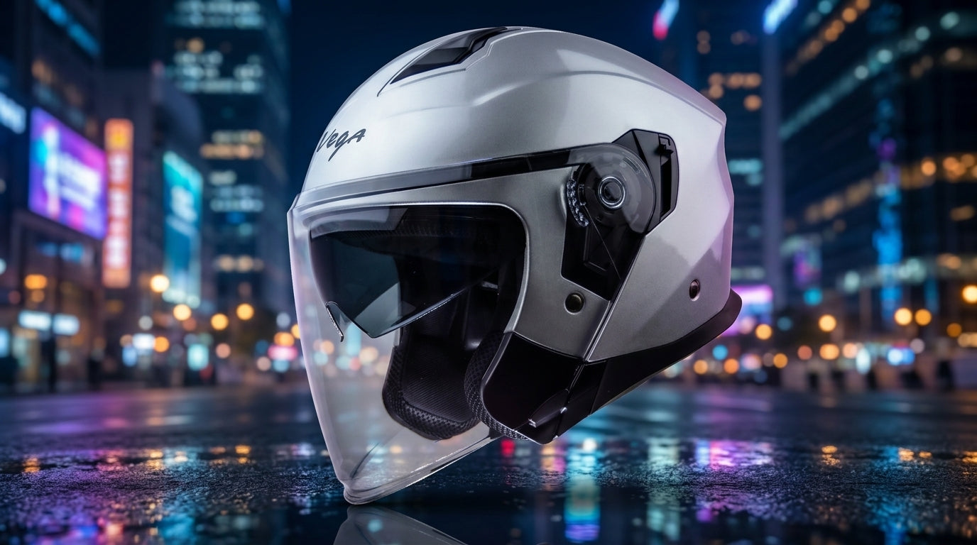 Helmet SUPERDOME Open Face Gloss Black Helmet SUPERDOME Open Face Gloss Black