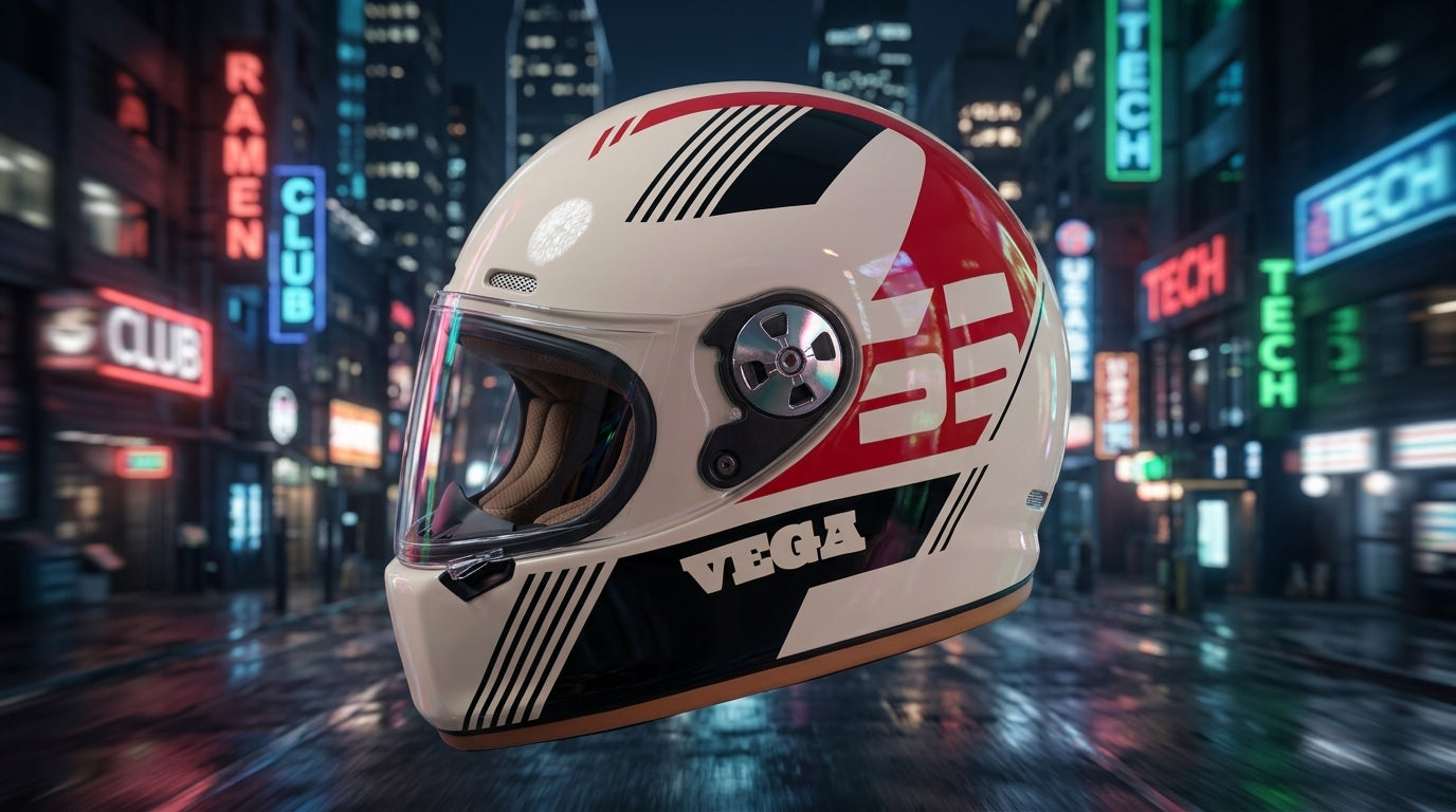 Helmet V-STAR KARTING Evolution Red | VEGA Helmet – VEGA HELMET