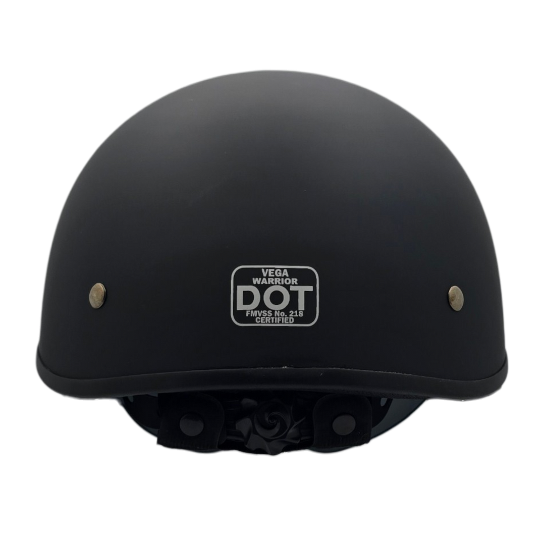 Casco WARRIOR Negro Mate