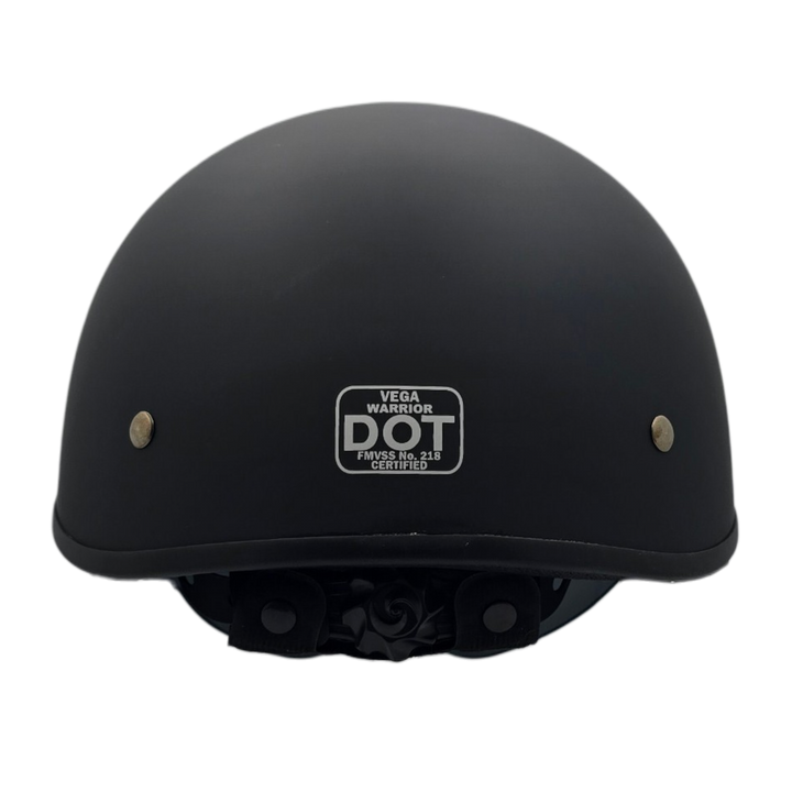 Casco WARRIOR Negro Mate