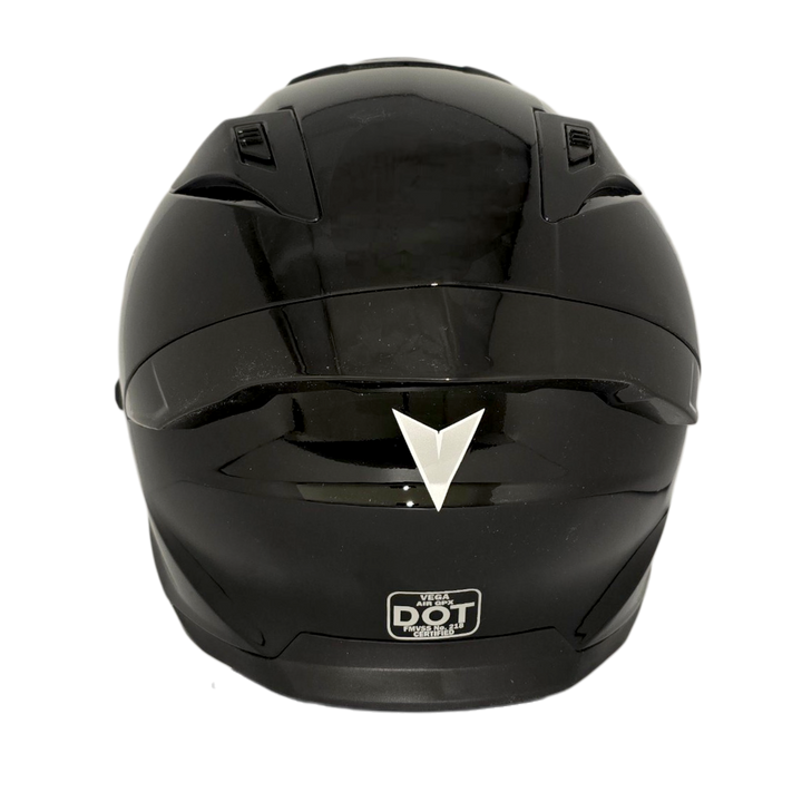 Casco AIR GPX Negro Brillo