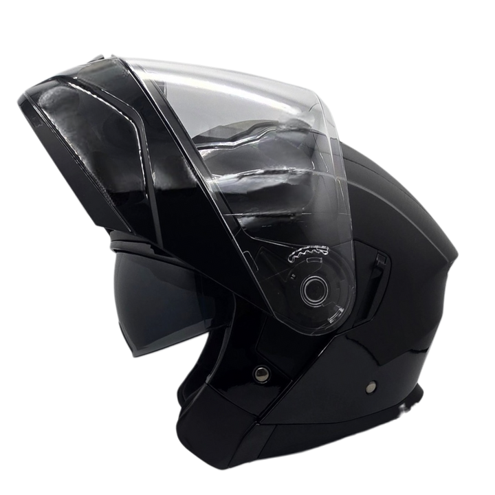 Casco CALDERA II Negro Brillante