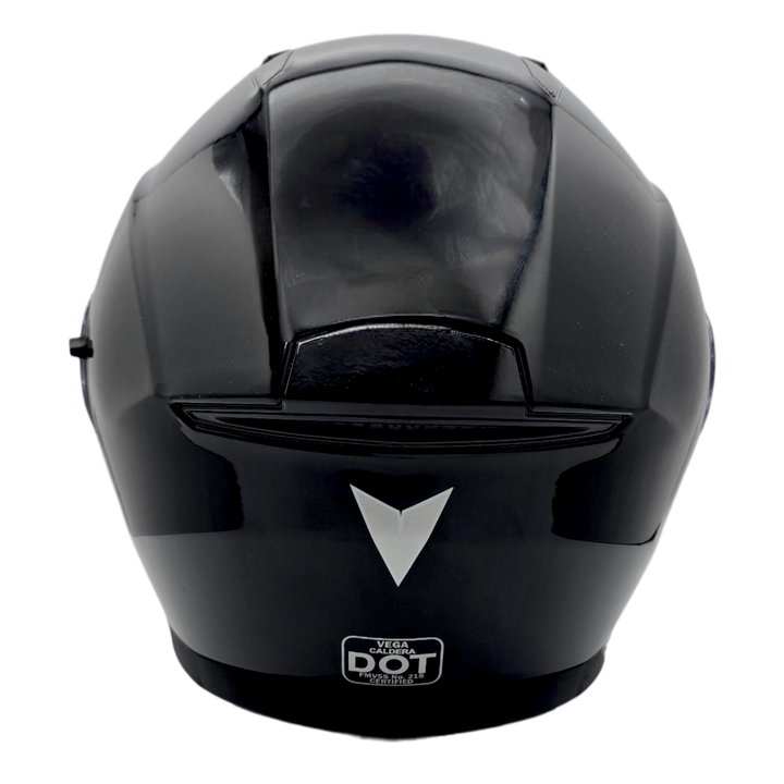 Casco CALDERA II Negro Brillante