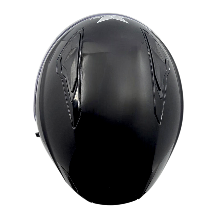 Casco CALDERA II Negro Brillante