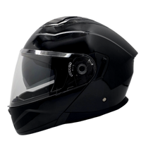 Casco CALDERA II Negro Brillante