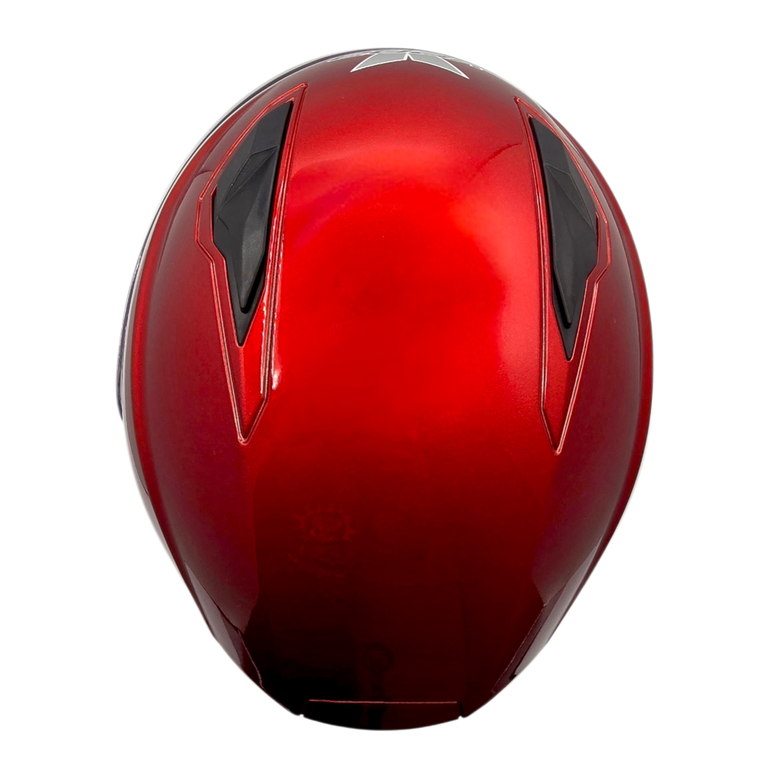 Casco CALDERA II Rojo Velocidad