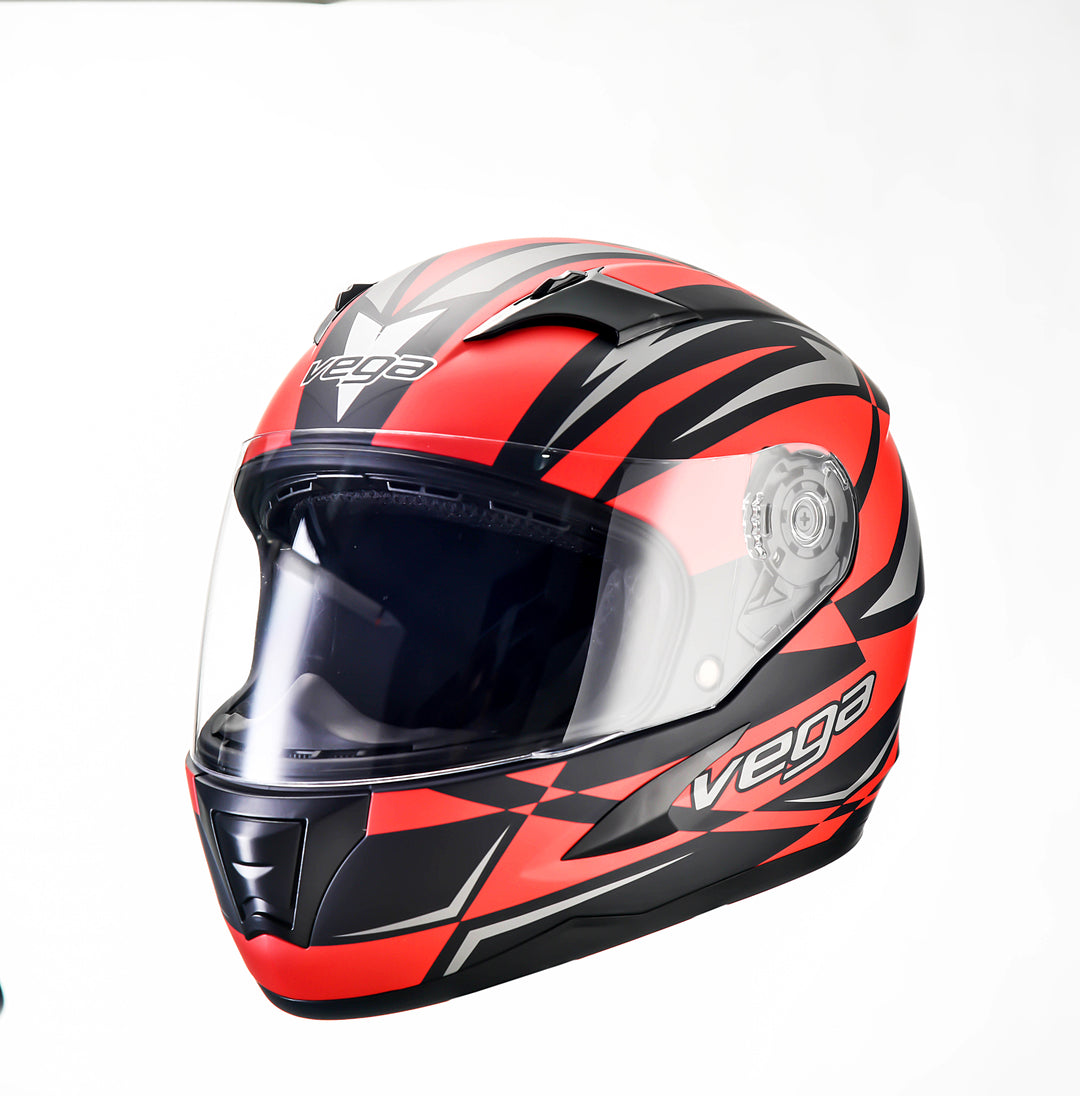 Casco V-STAR JUNIOR Negro Rojo