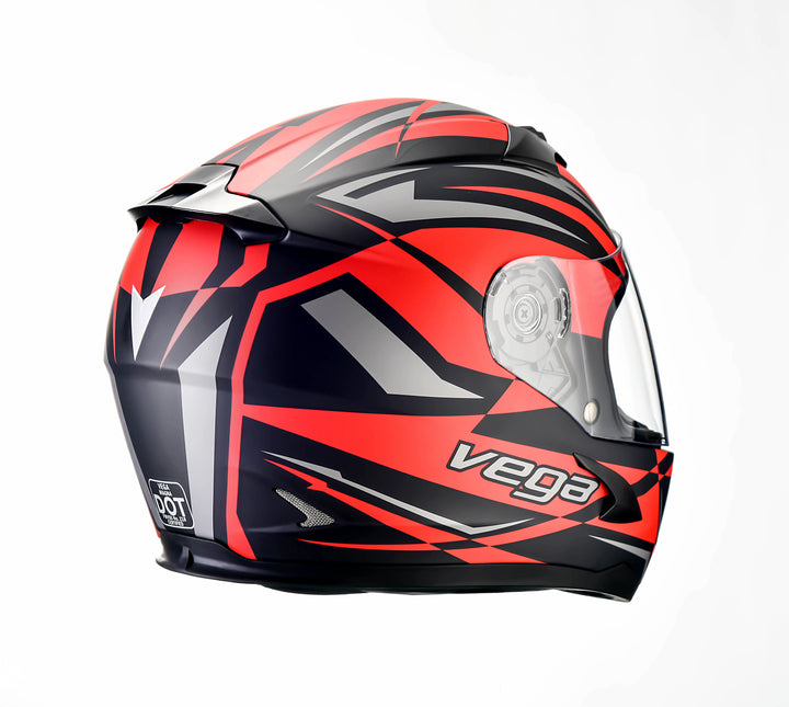 Casco V-STAR JUNIOR Negro Rojo