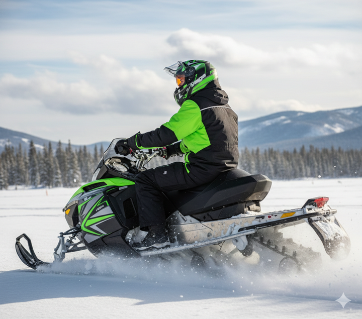 Helmet V-STAR ELECTRIC SNOWMOBILE Evolution Red