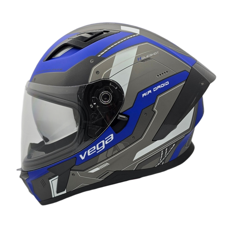 Casco HOLESHOT Air Droid Azul