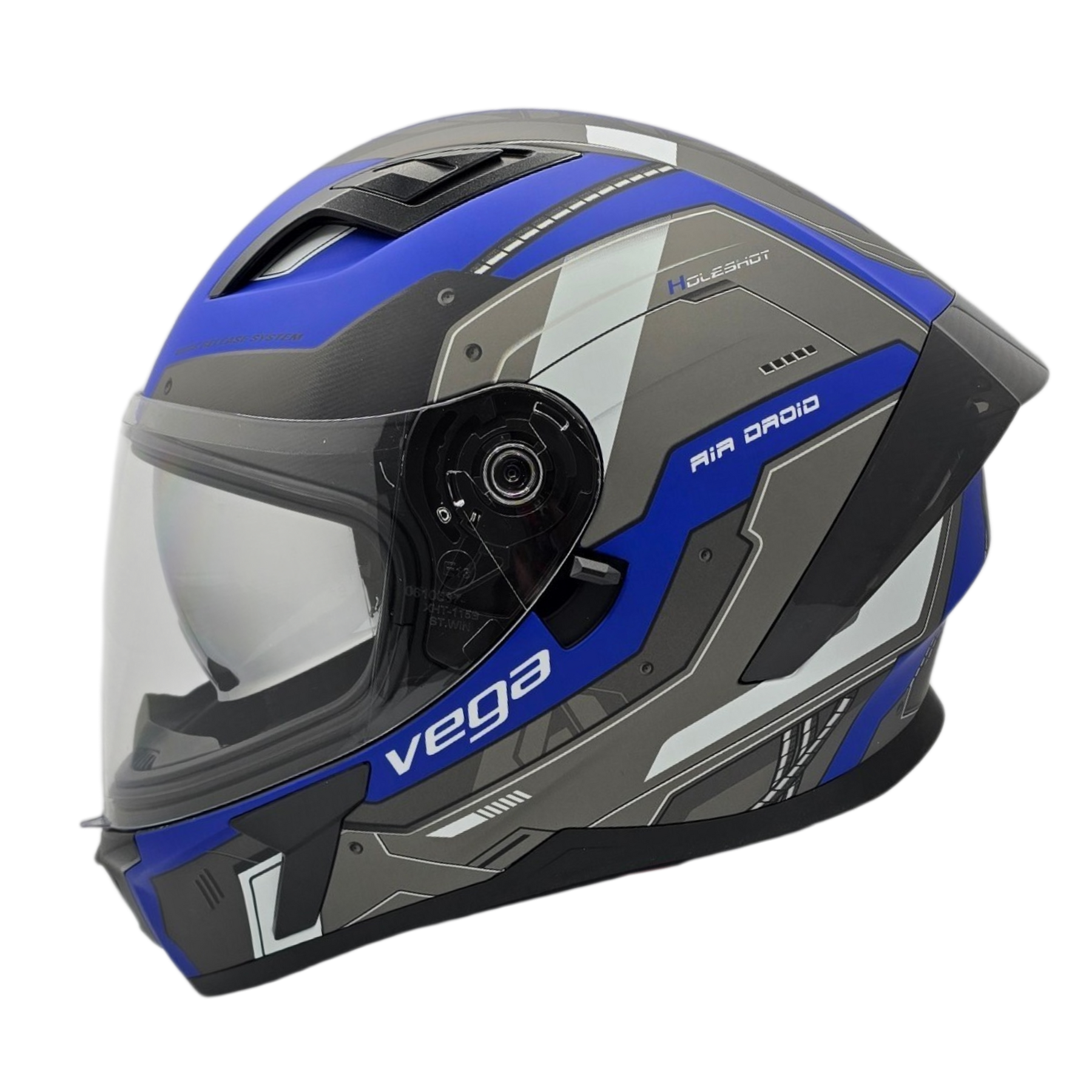 Helmet HOLESHOT Air Droid Blue