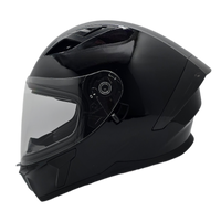 Casco HOLESHOT Negro Brillante