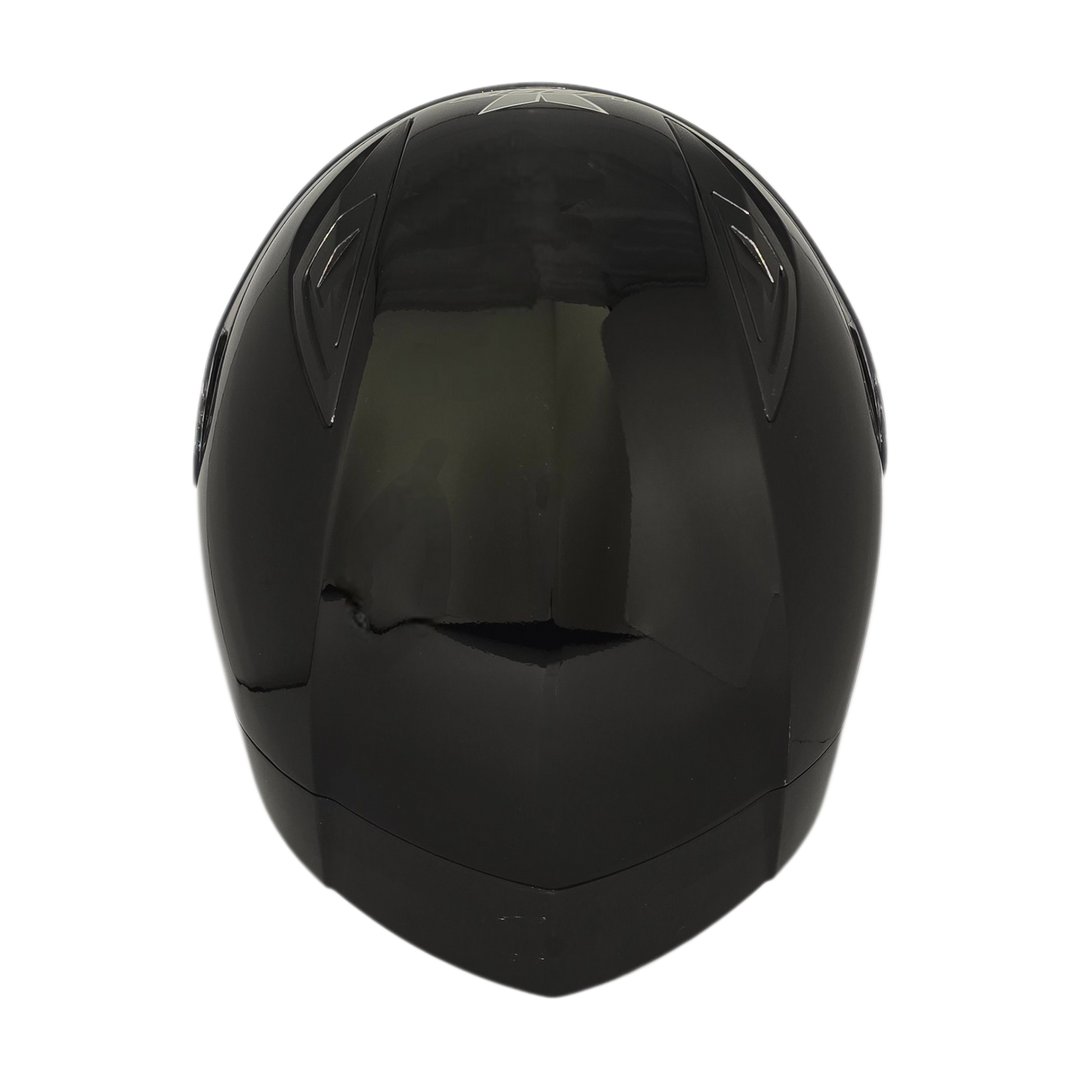 Casco HOLESHOT Negro Brillante