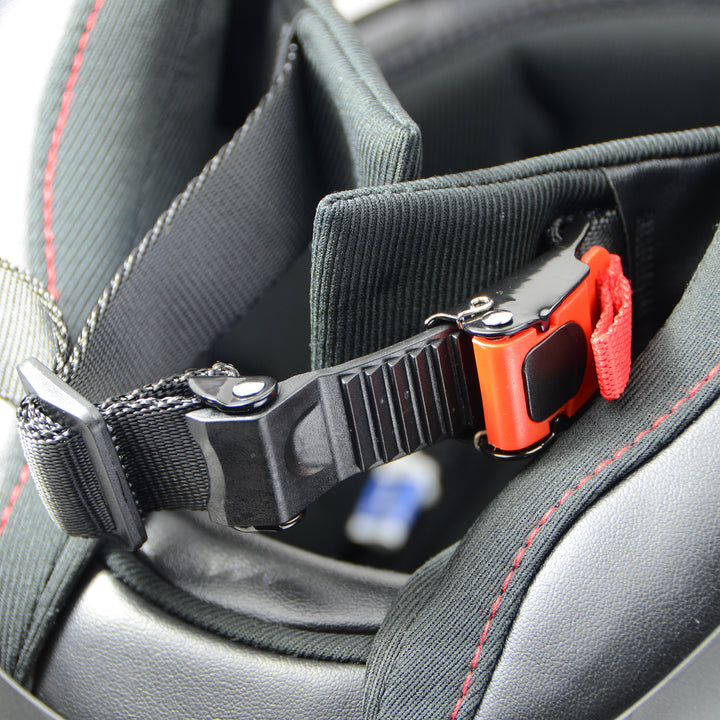 Casco MAGNA Negro Brillante