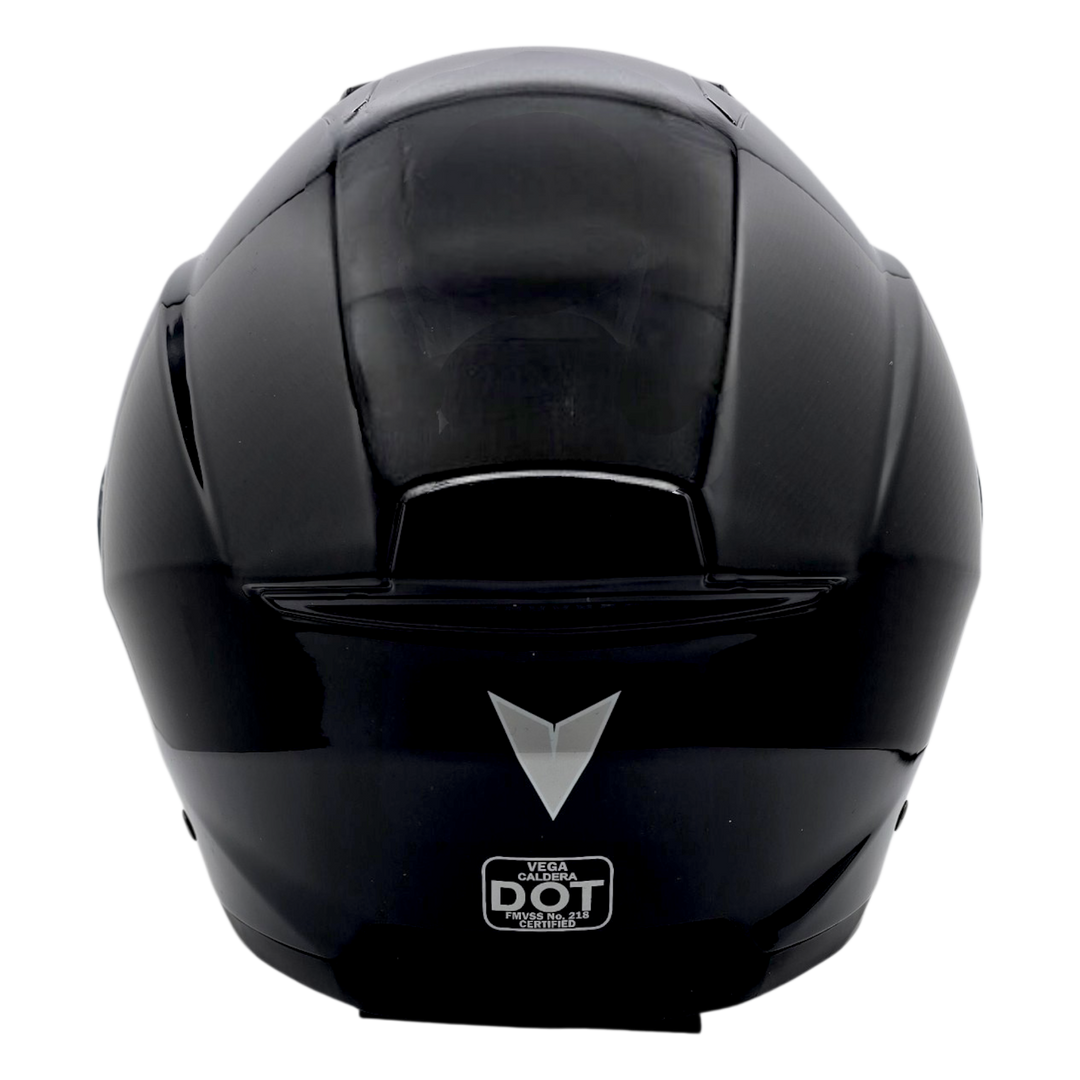 Casco CALDERA SUPERDOME Negro Brillo