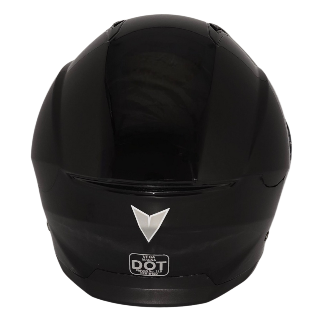 Casco abierto SUPERDOME negro brillante