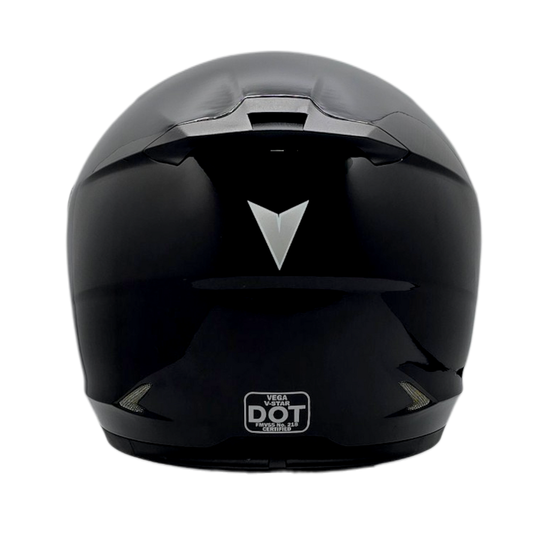 Casco V-STAR KARTING Negro Brillante