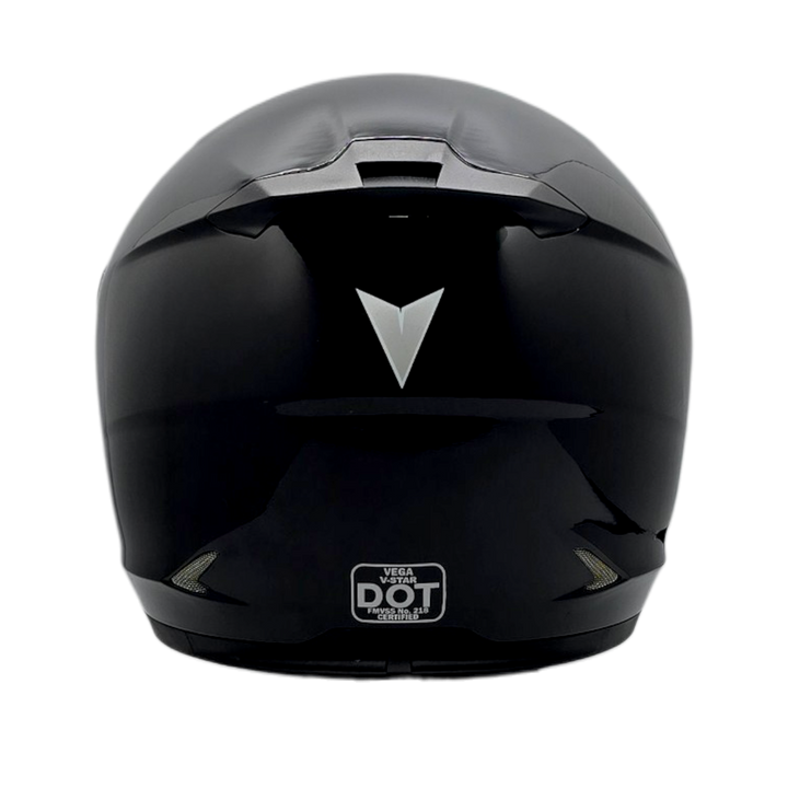 Casco V-STAR KARTING Negro Brillante