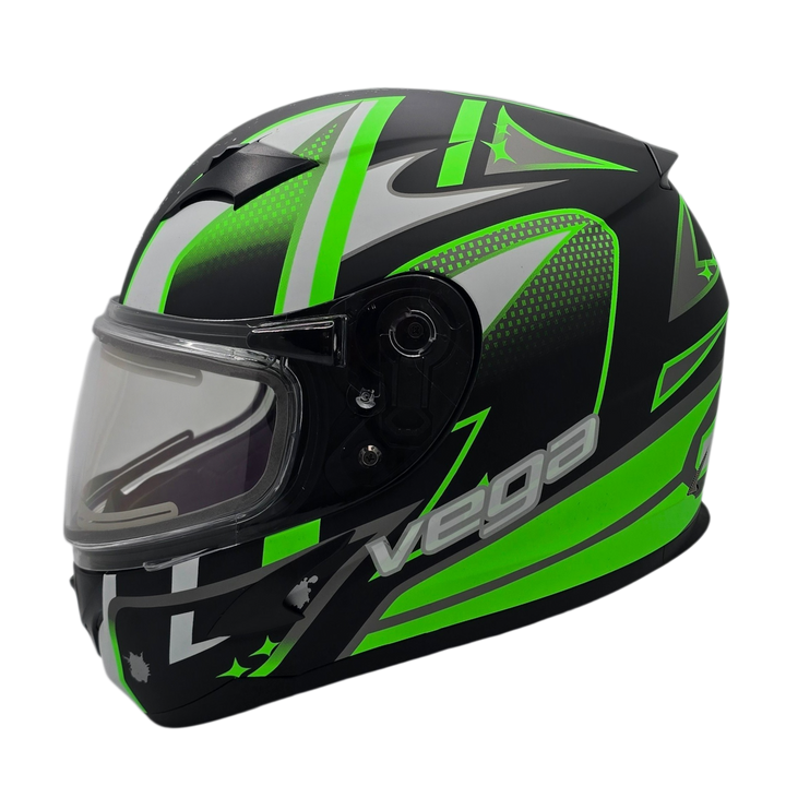Helmet V-STAR SNOWMOBILE BASIC Evolution Green