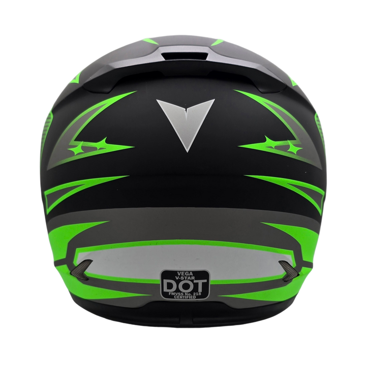 Casco V-STAR KARTING Evolution Verde