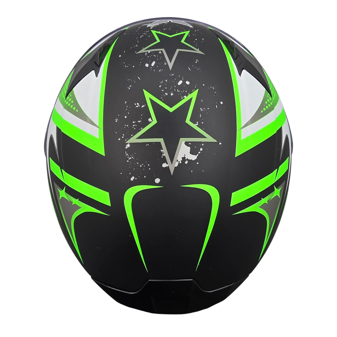 Casco V-STAR KARTING Evolution Verde