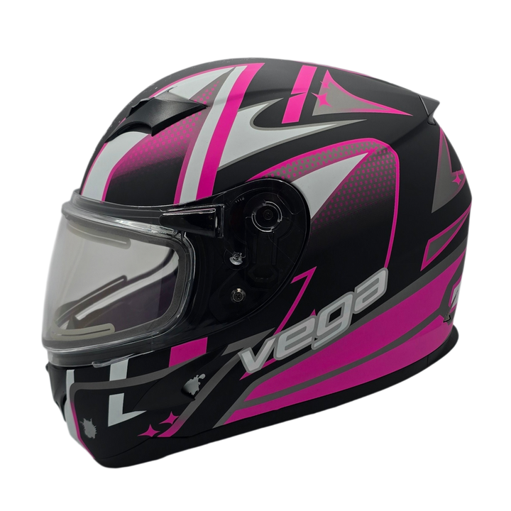 Helmet V-STAR SNOWMOBILE BASIC Evolution Pink