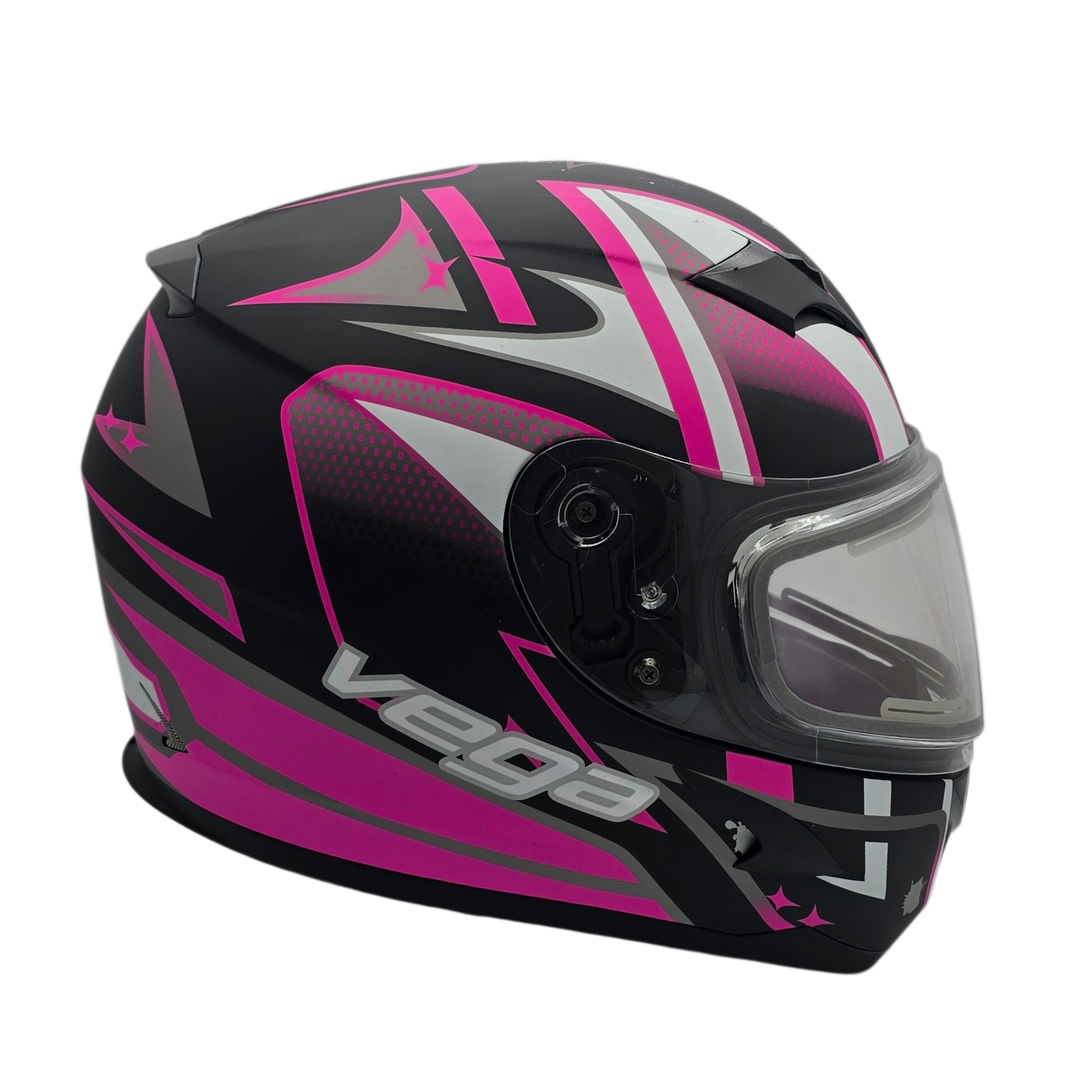Helmet V-STAR SNOWMOBILE BASIC Evolution Pink