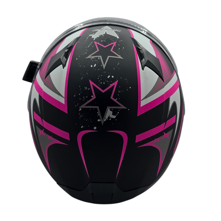 Helmet V-STAR SNOWMOBILE BASIC Evolution Pink