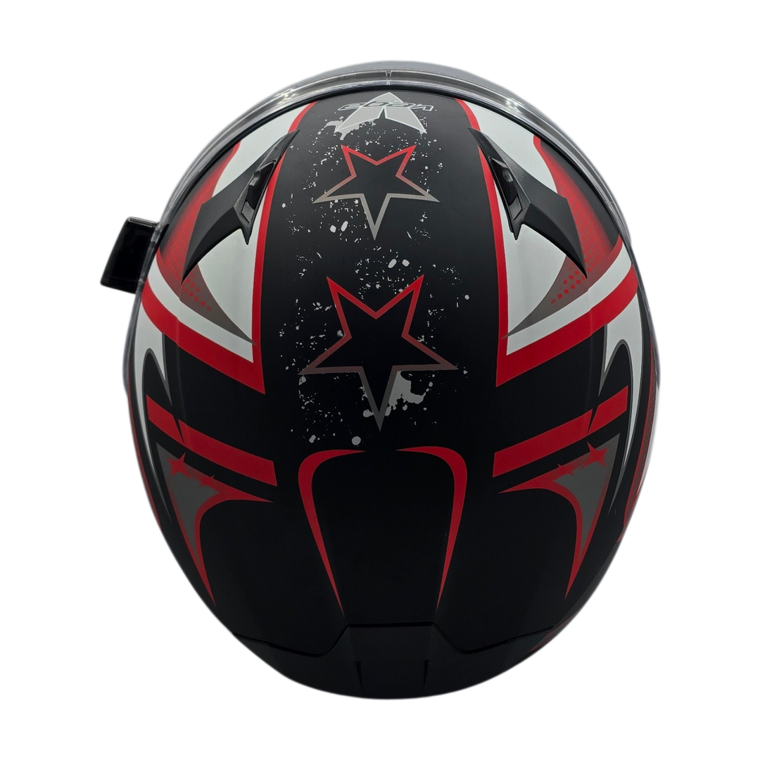 Helmet V-STAR SNOWMOBILE BASIC Evolution Red