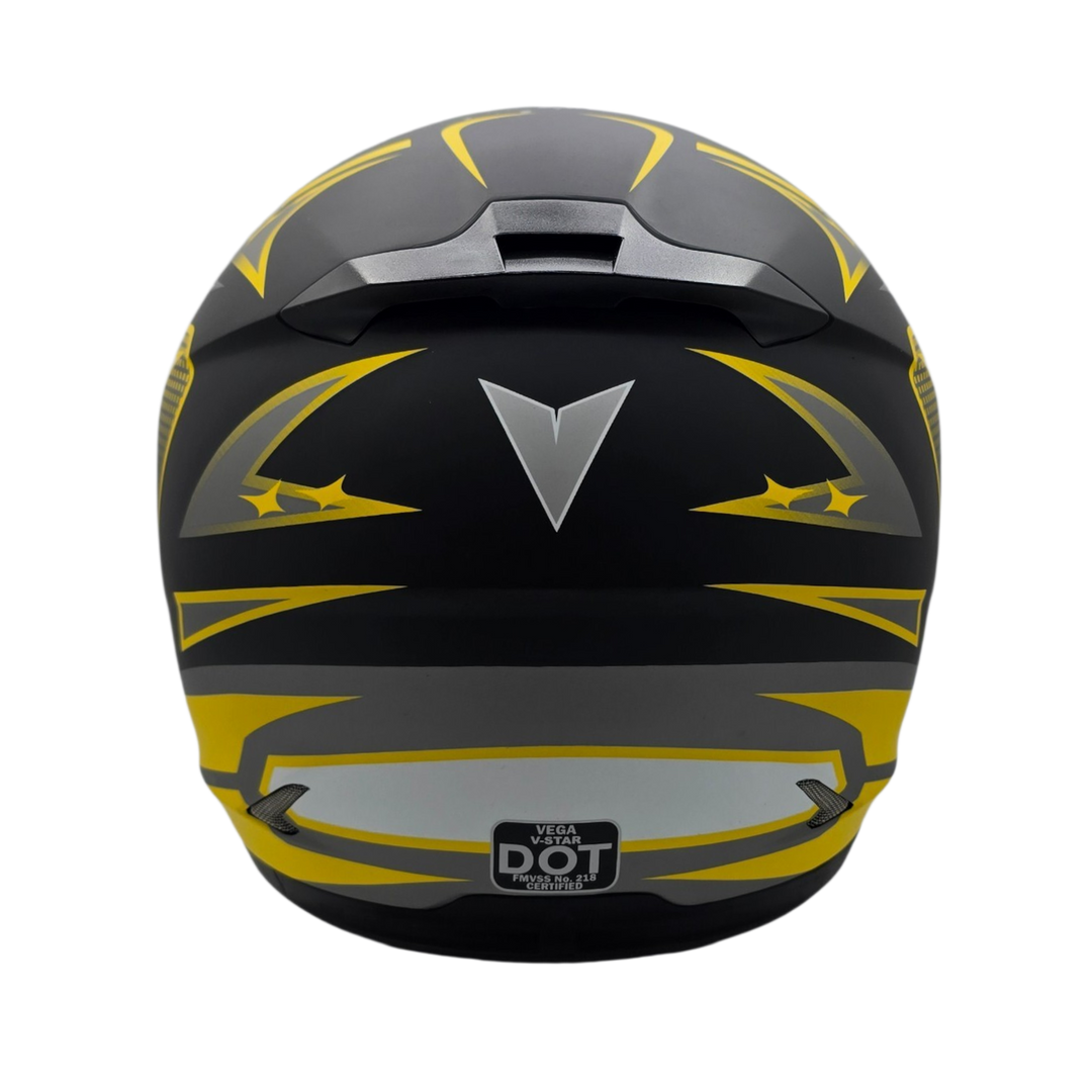 Casco V-STAR KARTING Evolution Amarillo