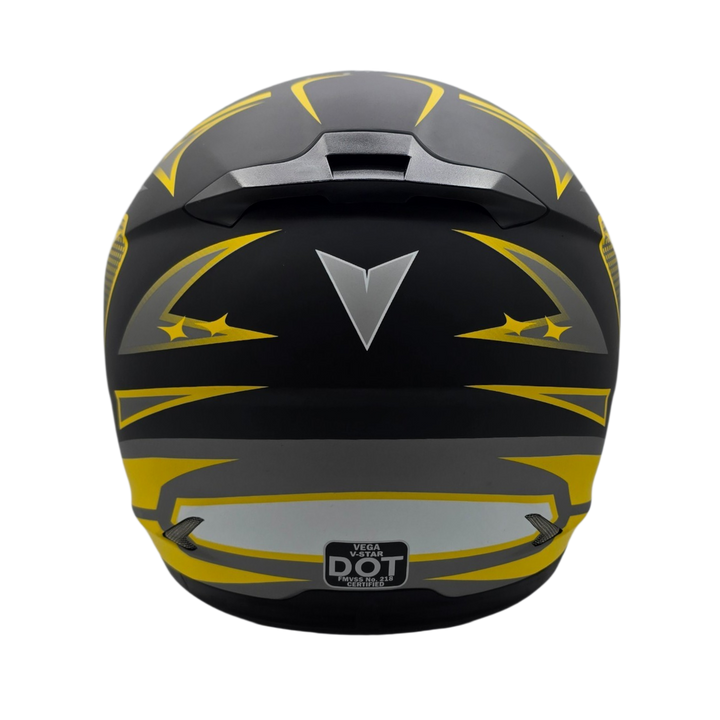 Casco V-STAR KARTING Evolution Amarillo