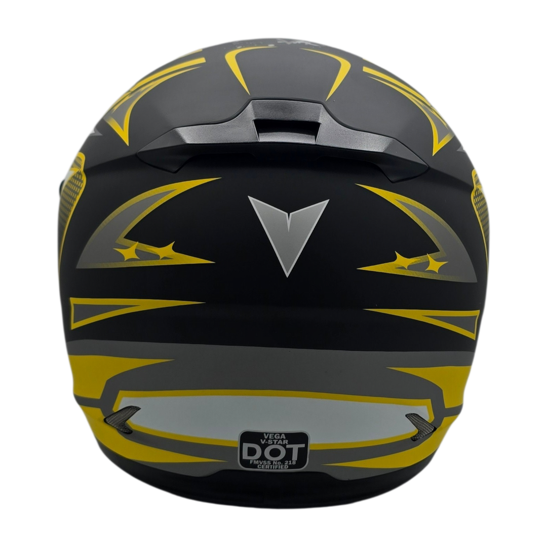 Helmet V-STAR SNOWMOBILE BASIC Evolution Yellow