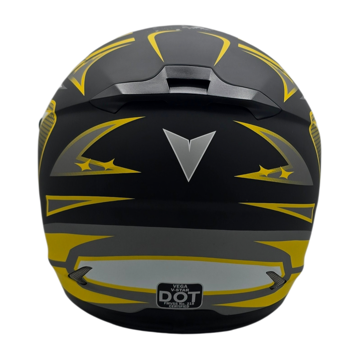 Helmet V-STAR SNOWMOBILE BASIC Evolution Yellow