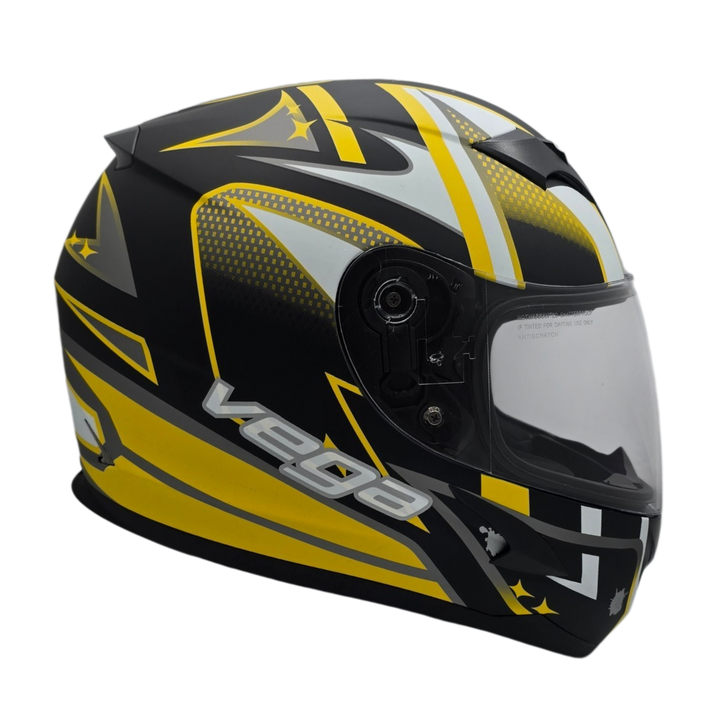Casco V-STAR KARTING Evolution Amarillo