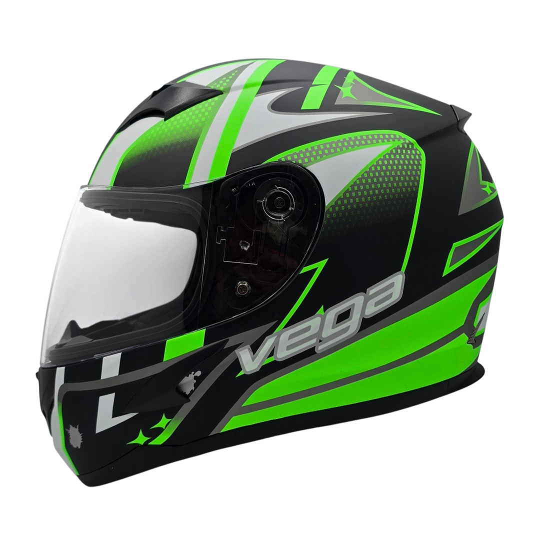 Helmet V-STAR KARTING Evolution Green | VEGA Helmet – VEGA HELMET