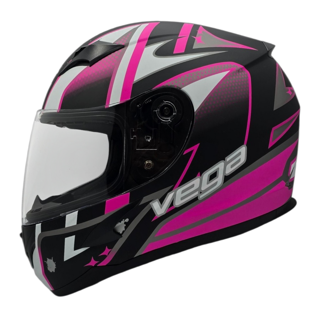 face motorcycle helmet pink Helmet V-STAR KARTING Evolution Pink