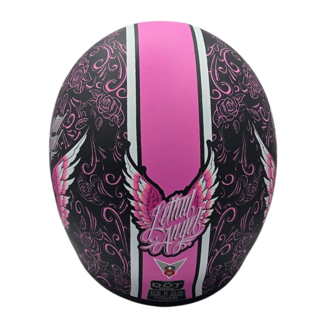 Helmet V8 Lethal Angel Pink