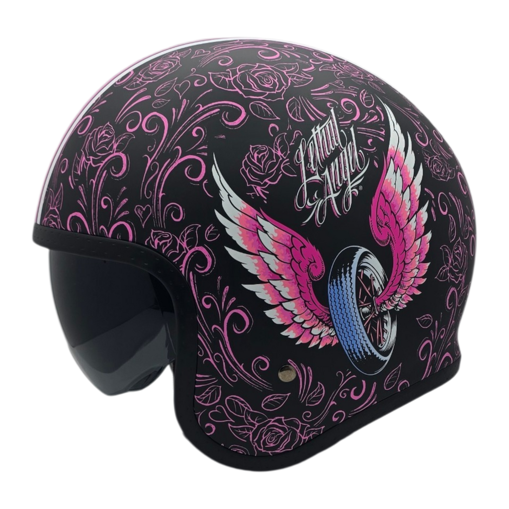 Helmet V8 Lethal Angel Pink