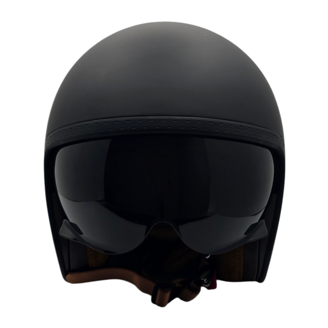 Casco V8 Negro Mate