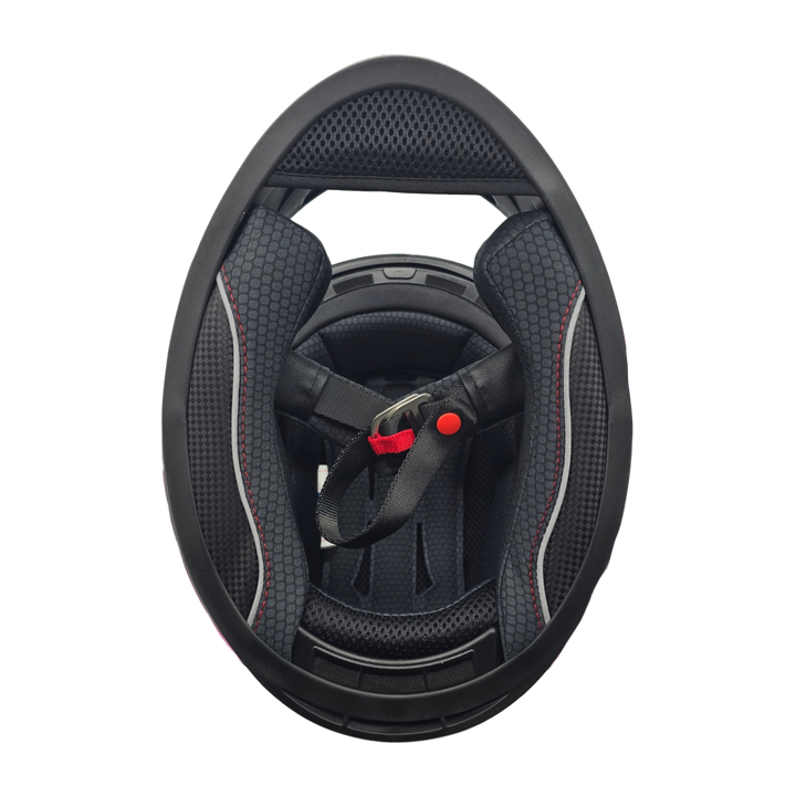 Casco V-STAR KARTING Negro Brillante