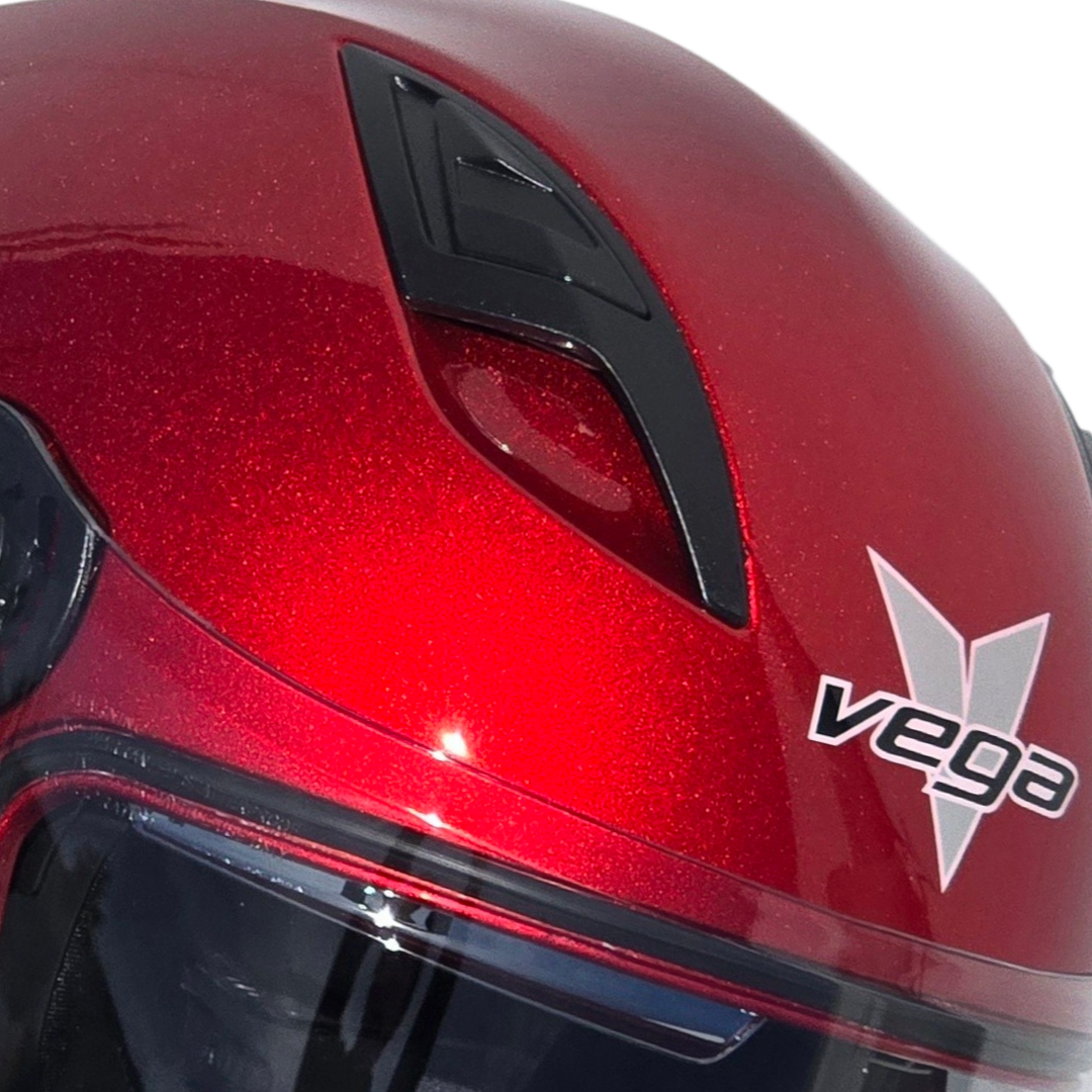 Helmet HOLESHOT Candy Red | VEGA Helmet – VEGA HELMET