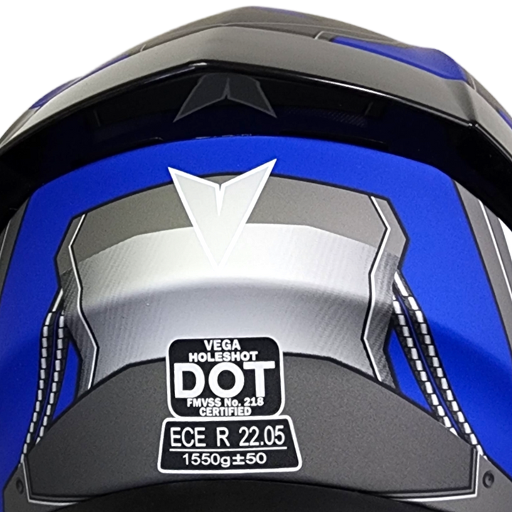 Casco HOLESHOT Air Droid Azul