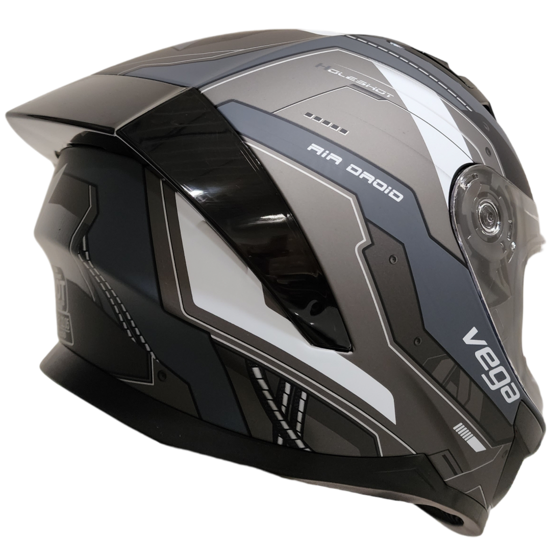 Casco HOLESHOT Air Droid Negro