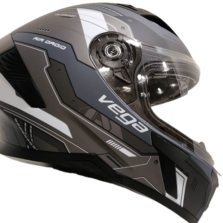 Casco HOLESHOT Air Droid Negro