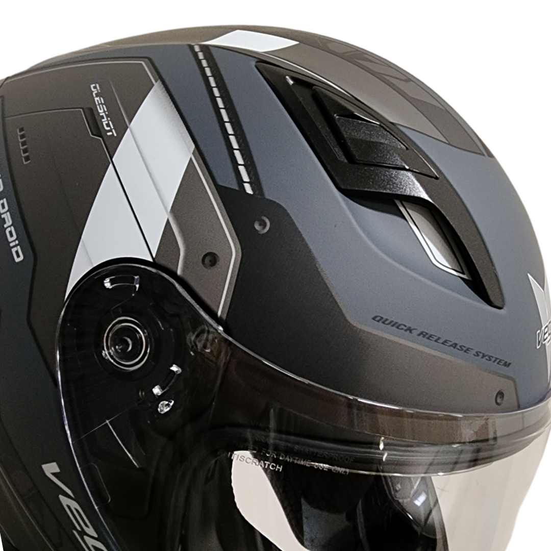 Casco HOLESHOT Air Droid Negro