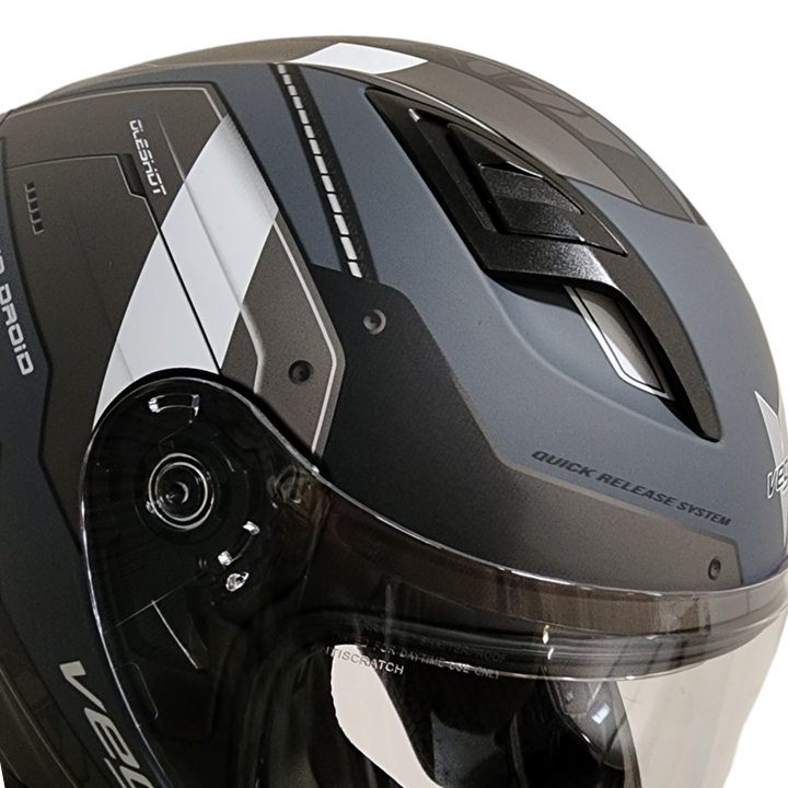Casco HOLESHOT Air Droid Negro