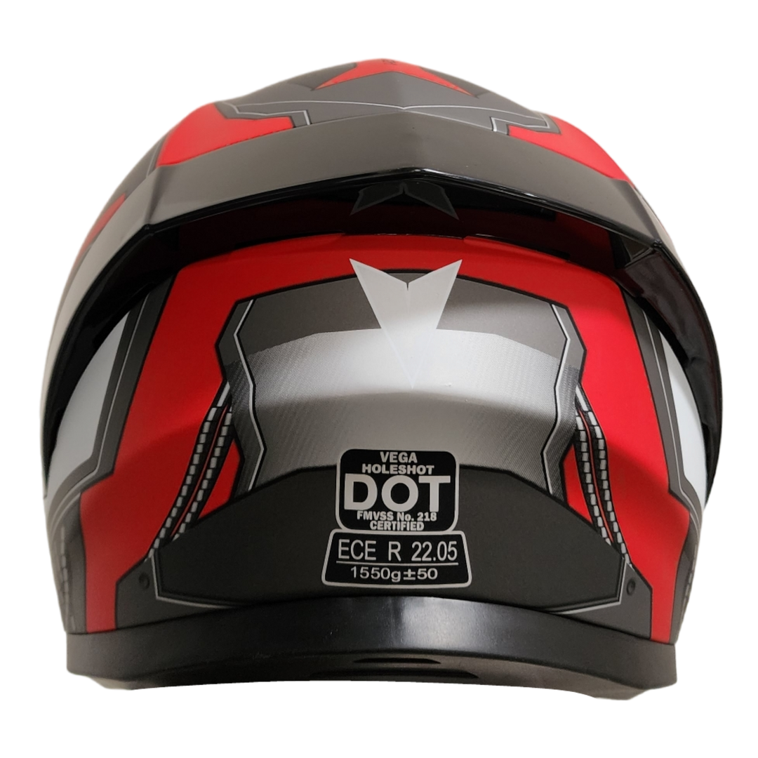 Casco HOLESHOT Air Droid Rojo